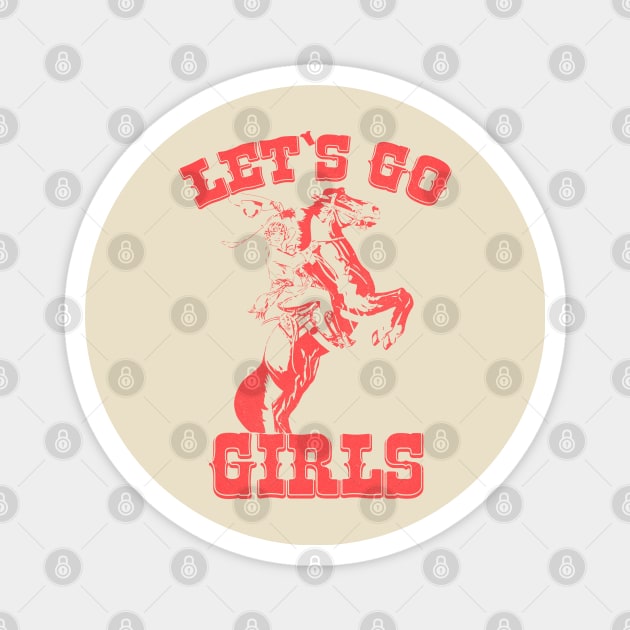 Let's Go Girls! Magnet by pink + pip